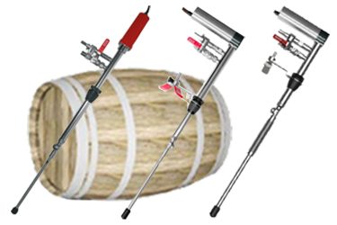 Moog high pressure wine barrel tank cleaning devices